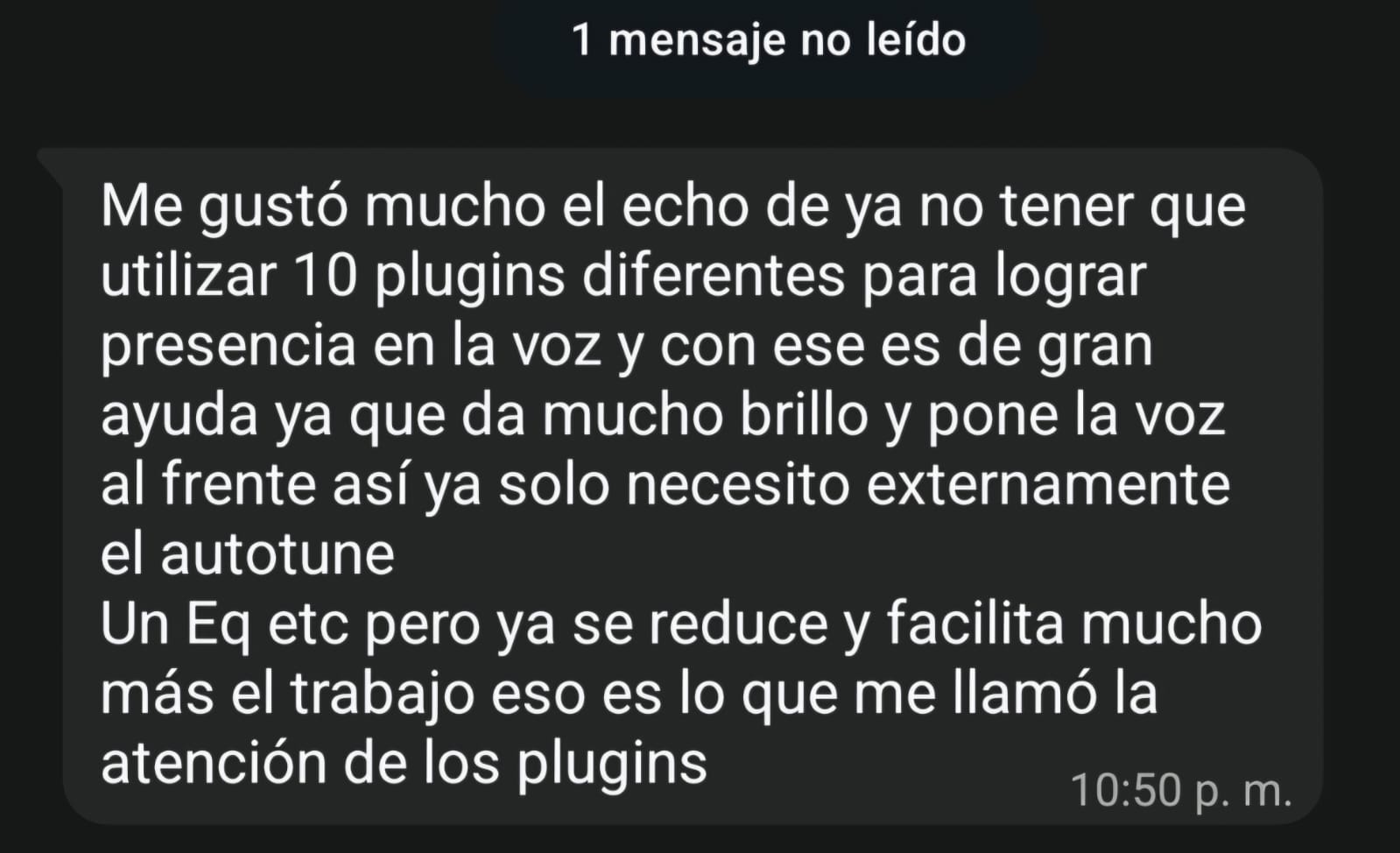 Testimonio Easy Mix 18